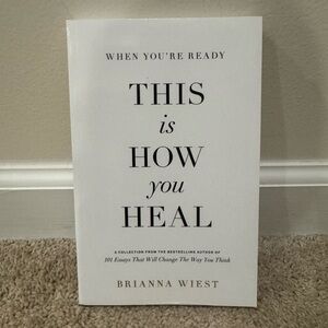 White 'This is How You Heal' Book